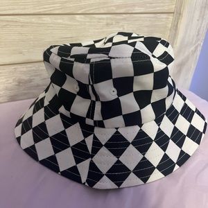 Checkered Bucket Hat